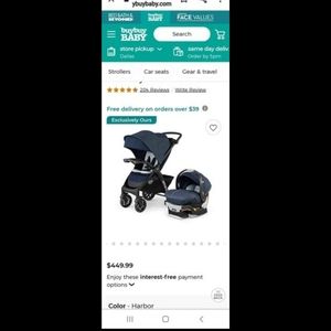 Chicco Bravo Le Trio Silhouette travel system 3 in 1